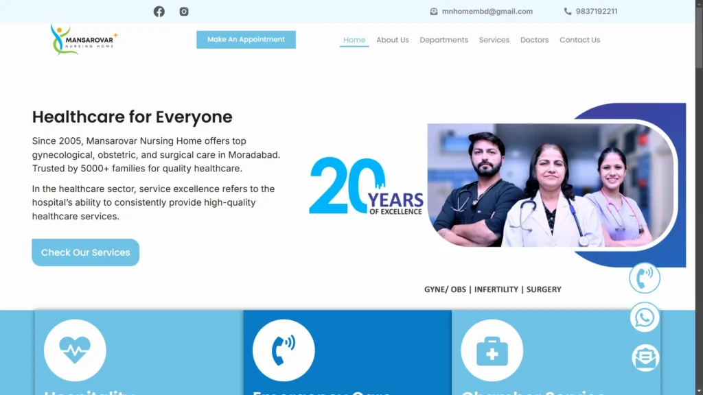 mansarovar nursing home mnhome